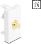DELOCK pistik SMA-female SMA-female vastu &ndash; mudel 90914, valge