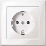 Pistikupesa CEE 7/3 Merten MEG2301-1619 Valge