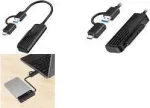 LogiLink AU0062 - Adapter USB 5 Gb/s to SATA - Adapter - digitaal-/andme- (AU0062)
