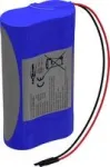 Ansmann 2S1P akupakk 2x 18650 kaabel Li-Ion 7,2V 2600mAh 7,2 V 2600 (2447-3030-60)