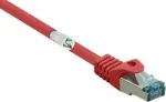 RF-5043952 RJ45 v&otilde;rgukaabel patch-kaabel CAT 6a S/FTP 10,00 m punane leegiaeglustav 1 tk (RF-5043952)