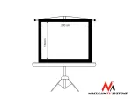Projektsiooniekraan statiivil MACLEAN MC-595 200&times;150 cm (100 tolli) 4:3