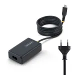 StarTech.com 65 W USB-C s&uuml;learvuti laadija, 1,5 m juhtmega USB-C kaabel, toiteadapteri plokk Dellile, XPS-ile, HP ProBookile, MacBook Prole, Microsoft Surface Prole
