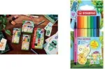 Viltpliiatsid Stabilo Pen 68 Mini Animal Vibes 8 tk, joon 1,0 mm, veep&otilde;hine l&otilde;hnatu tint