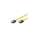 Wentronic goobay - SATA-kaabel - Serial ATA 150/300/600 - SATA (W) SATA-ks (W) - 70cm - lukustuv, lame (95023)