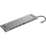 SANDBERG USB-C dokijaam HDMI DP VGA SD USB USB-C