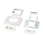 EFB multifunktsionaalne raamikomplekt 1- ja 2-pordilise adapteriga Keystone formaat(HDMI,USB,