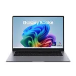 Samsung Galaxy Book6 Enterprise Edition Copilot+ PC NP764BJG-KA2DE s&uuml;learvuti, 16-tolline WUXGA IPS, Intel Core Ultra 5 325, 16GB LPDDR5x, 512GB SSD, Windows 11 Pro, saksa QWERTZ klaviatuur