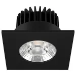 Synergy 21 LED Recessed Ceiling Spotlight Helios Black - Square - Neutral White