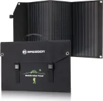 BRESSER Mobile Solar Panel 90W with USB and DC Output