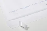 Vereinigte Papierwarenfabriken 50 aroFOL CLASSIC W9/I polsterdatud &uuml;mbrikud DIN E4 jaoks, valge