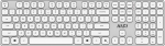 MSI FORGE K210 W Combo White FR - Juhtmega USB klaviatuuri ja hiire komplekt, prantsuse AZERTY paigutus, vikerkaare RGB taustvalgus, 6400 DPI optiline hiir