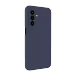 Evelatus Samsung Galaxy A17 Premium Magnetic Soft Touch Silicone Case Dark Blue