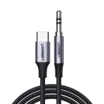 UGREEN USB-C - 3,5 mm kaabel 1 m hall (AV143)