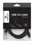 GEMBIRD USB 2.0 Type-A to USB-C kaabel (AM/CM), 3m