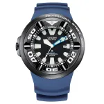 CITIZEN meeste p&auml;ikesepatareiga sukelkell BJ8055-04E 48 mm must sihverplaat must uretaanrihm