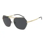EMPORIO ARMANI EA2148-301387 Meeste p&auml;ikeseprillid, matt must raam, tumehall l&auml;&auml;ts, 56 mm