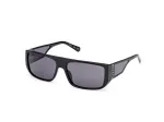 GUESS P&Auml;IKESEPRIILLID GU00136-6001A Unisex Ruudukujuline Raam 60/16/140 mm Must/Hall