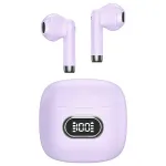 USAMS IA II Series True Wireless Bluetooth 5.3 k&otilde;rvaklapid, lilla, TWS, in-ear, IPX4, 28h t&ouml;&ouml;aeg, USB-C