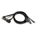 T&auml;ienduskomplekt SILVERSTONE SST-G11313530-RT &mdash; esipaneeli USB USB-C (USB 3.1 Gen 2)
