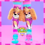 MADMIA Paw Patrol Skye laste p&otilde;lvikud 3D pl&uuml;&uuml;s k&otilde;rvadega - Roosa/Sinine/Valge