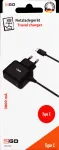 2GO 795732 sisekasutuseks m&otilde;eldud vahelduvvooluadapter 5 V, must