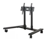 B-TECH AV SYSTEM X - Universaalne madala profiiliga lameekraani k&auml;ru (VESA 600 x 400) - 0,75m &Oslash;50mm postidega