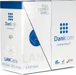 DSIT DANICOM CAT5e FTP v&otilde;rgukaabel 305m t&auml;iss&uuml;damikuga PVC Dca varjestatud 100% vask