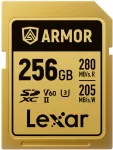 Lexar Professional ARMOR GOLD SDXC UHS-II m&auml;lukaart, 256 GB, V60 (LSDAMGL256G-RNNNG)