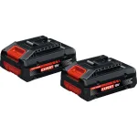 Akupakk Bosch Professional Expert EXBA18V-40 &mdash; 2 tk, 18 V liitiumioon, AMPShare Alliance