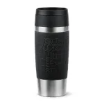 EMSA Travel Mug Classic N2020200 reisikruus 360 ml Must, Roostevaba teras Roostevaba teras