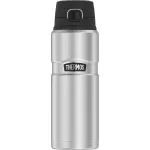 THERMOS Stainless King Bottle, 0,7 l vaakumisolatsiooniga roostevabast terasest termospudel Safety Locki, nupu ja Safe Flow kaanega