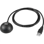 Wentronic USB-kaabel - USB t&uuml;&uuml;p A, 4 kontaktiga (M) - USB t&uuml;&uuml;p A, 4 kontaktiga (W) - 1,5 m - magnetilise alusega (68913)