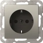 Gira 4188600 SCHUKO System 55 roostevabast terasest pistikupesa sisu