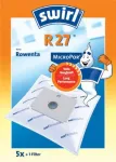 Melitta Swirl R 27 MicroPor tolmuimeja kotid, 5 pakk 170654