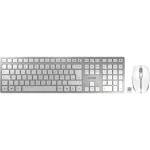 CHERRY DW 9100 SLIM klaviatuur Hiir kaasas Universaalne RF juhtmevaba + Bluetooth QWERTZ Saksa H&otilde;bedane