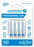 Laetav AAA NiMH akupakk everActive EVHRL03-1050 1,2 V &mdash; 4 tk, 1050 mAh