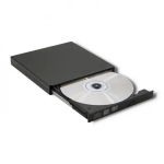 Qoltec 51858 v&auml;line DVD-RW optiline seade, USB 2.0 ja eSATA, salvlaadimine, must, 24x CD / 8x DVD