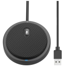 Konverentsimikrofon TECHLY 362725, USB Type-A juhtmega, ringsuunaline, 3 m ulatus, 100&ndash;16000 Hz, 680 &Omega;, metallkorpus, 2 m kaabel