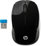 HP Wireless hiir 200, kahek&auml;eline, optiline, RF-juhtmevaba, 1000 DPI, must