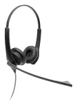 Jabra BIZ 1100 EDU DUO 3.5mm, juhtmega, 80&ndash;20000 Hz, haridus, 89 g, peakomplekt, must