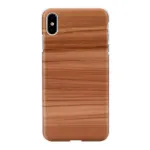 Nutitelefoni &uuml;mbris man and wood iPhone XS Max jaoks &mdash; Cappuccino Valge
