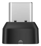 USB-vastuv&otilde;tja SHOKZ Loop120 USB-C-adapter Plastik Roostevaba teras Must