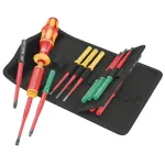 Wera 05006605001 Kraftform Kompakt VDE 15 p&ouml;&ouml;rdemomendiga kruvikeerajakomplekt