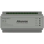 Akuvox NS-2 v&otilde;rgul&uuml;liti Fast Ethernet (10/100) DIN-liistul Hall