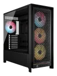 Arvuti korpus CORSAIR FRAME 5000D RS ARGB Midi Tower Must &mdash; ATX, toetab 3x140mm esiventilaatoreid, 2.5/3.5-tolliseid draive
