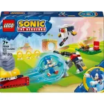 Konstruktor LEGO Sonic the Hedgehog 77001 L&otilde;kketule vastasseisu m&auml;ngukomplekt, 177 osa, 1 minifiguur, vanusele 7+