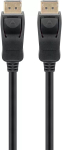 Goobay DisplayPort-&uuml;henduskaabel 1.4 2m DisplayPort-DisplayPort