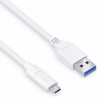 PureLink IS2610-010 iSeries Premium USB-C &ndash; USB-A kaabel, USB 3.1 Gen 2, 10 Gbps, 3 A, 1 m, valge