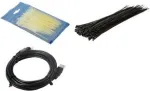 Kaabliside LogiLink KAB0040B 400 x 4,4 mm must nailon